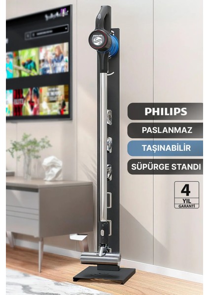 Philips Uyumlu Dikey Süpürge Standı Şarjlı Süpürge Uyumlu