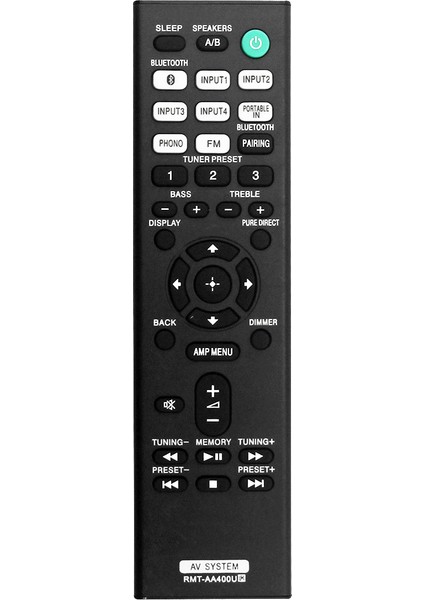 -AA400U Uzaktan Kumanda Stereo Alıcıyla Değiştirin STR-DH190 STRDH190 Uzaktan Kumanda (Yurt Dışından)