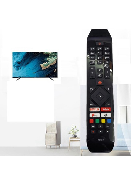 RC43140 Vestel Tv Için Uzaktan Kumanda RC43140 RC43141 55HL7000 32HE4000 24HE2000 Uzaktan Kumanda (Yurt Dışından)
