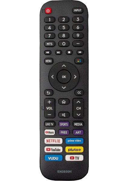 EN2B30H Tv Için Uzaktan Kumandayı Değiştirin 43V6G 43H6G 43A60G 43A60H 43H77G 50V6G 50H6G 50A60G 50A60H 50H77G 55V6G (Yurt Dışından)