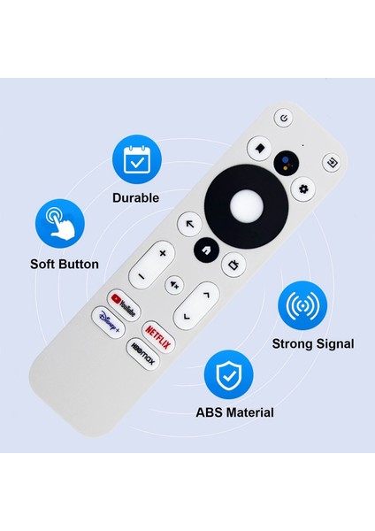 Km2 4K Sertifikalı Sesli Android Tv Kutusu Için / Km2 Için Sesli Uzaktan Kumandayı Değiştirin (Yurt Dışından)