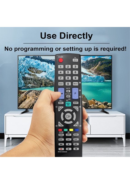 LE32B530P7N LE32B530P7W LE37B530P7W LE40B530P7 Için BN59-00940A Uzaktan Kumandayı Değiştirin (Yurt Dışından) modelleri