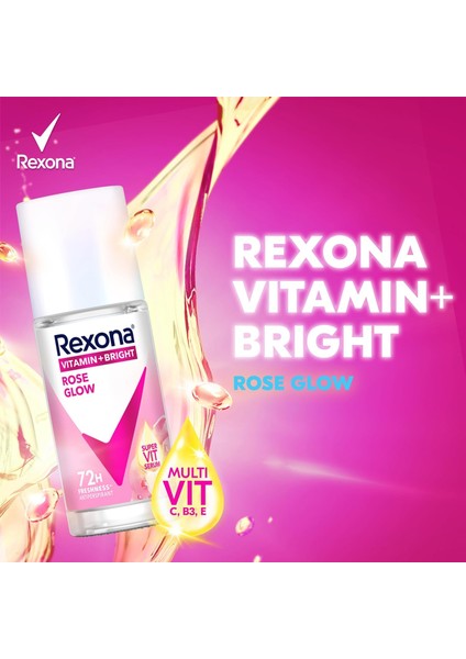 Vitamin Bright Kadın Roll On Deodorant Rose Glow 45 ml