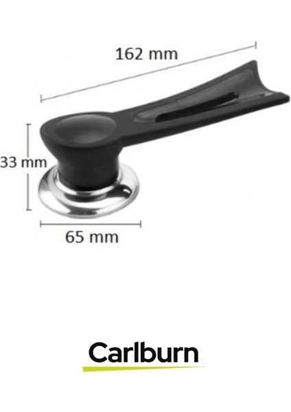 Özel Üretim Ergonomik Yapılı Isıya Dayanıklı Şık Rahat Mutfak Dikey Tasarım Tencere Kapağı Kolu fiyatları