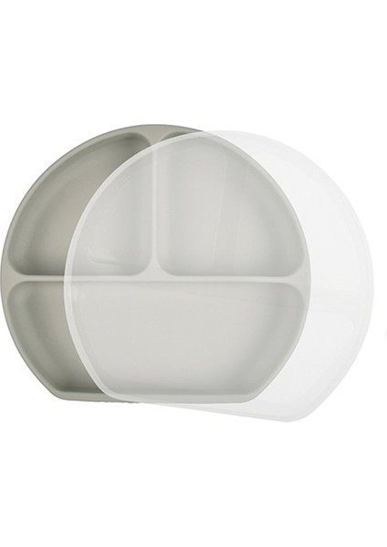 Silikon Beslenme Seti Kapaklı, Vakumlu Silikon Mama Tabağı, Kase, Önlük, Pipet, Çatal ve Kaşık, Bardak, Paslanmaz Çelik Çatal ve Kaşık, Saklama Kutusu / Gri Renk fiyatları