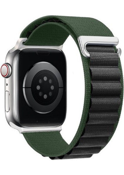 Apple Watch Seri 42/44 mm Uyumlu Kumaş Kordon