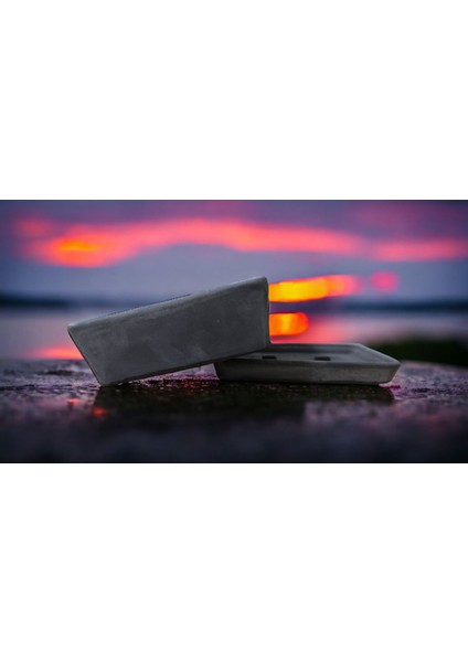 Mimi Beton Bonsai Saksısı (Alt Tabaklı) GUNTAS01