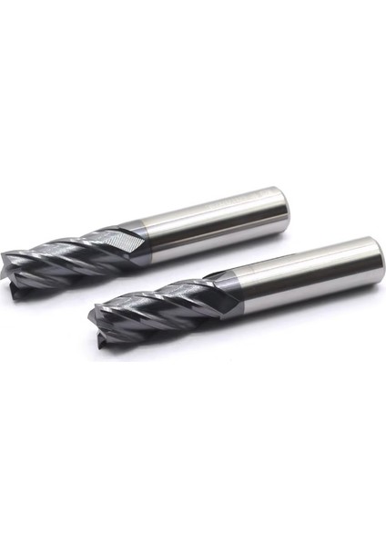 6X6DX50L 4f Tungsten Çelik Freze Kesicisi 6X6DX50L 4t 4 Flüt Alaşımlı Karbür Metal Freze Araçları 1 Adet modelleri