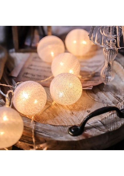 LED Pamuk Topu Lamba Noel Günüdede (Yurt Dışından)