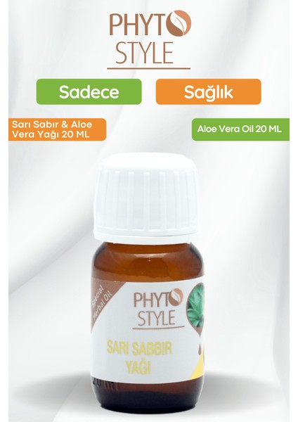 Sarı Sabır & Aloe Vera Yağı 20 ml