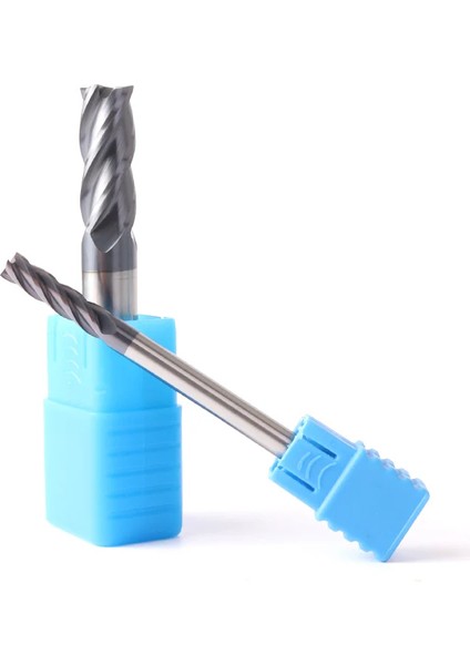 4X4DX50L 3f Freze Araçları Zgt 1 Adet 3 Flüt Alaşımlı 4X4DX50L 3t