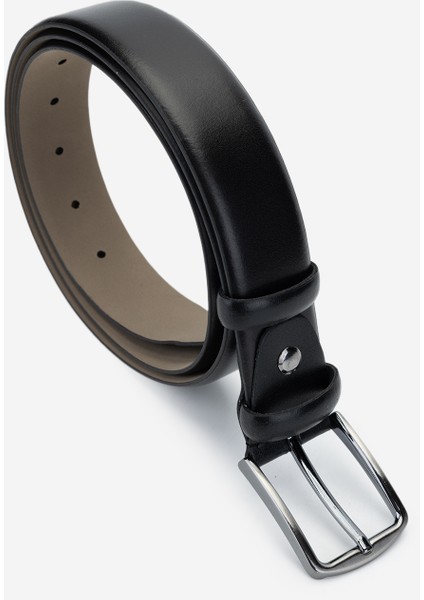 Erkek Hakiki Deri Siyah Deri Klasik Kemer 562 242003 Erk Kmr SK24-25 Sıyah Dr fiyatları