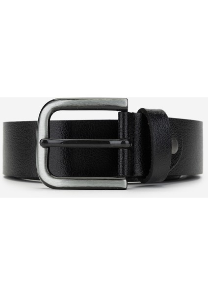 Erkek Hakiki Deri Siyah Deri Spor Kemer 562 242003 Erk Spr Kmr SK24-25 Sıyah Dr