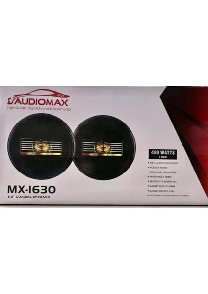 Audiomax 16 cm Yeni Seri Kendinden Teweterlı Hoparlör Takım fiyatları