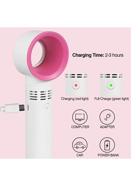 USB Şarj Kirpik Kurutma Makinesi Bitki Yanlış Kirpikler Fan USB Mini Fan Kirpik Uzatma Güzellik Makyaj Araçları Beyaz (Yurt Dışından)