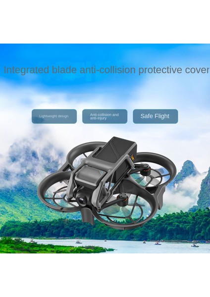 Avata Çarpışma Önleyici Pervaneler Için Pervane Muhafızları Tampon Yedek Halkalar Koruyucu Drone Aksesuarları (Yurt Dışından)