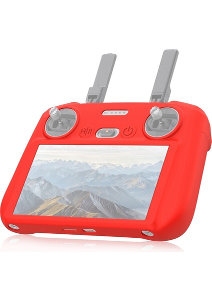 Mini 4 Pro/air3 Drone Için Uzaktan Kumanda/çok Fonksiyonlu Kullanışlı Silikon Koruyucu Kılıf Kapak, Kırmızı (Yurt Dışından)