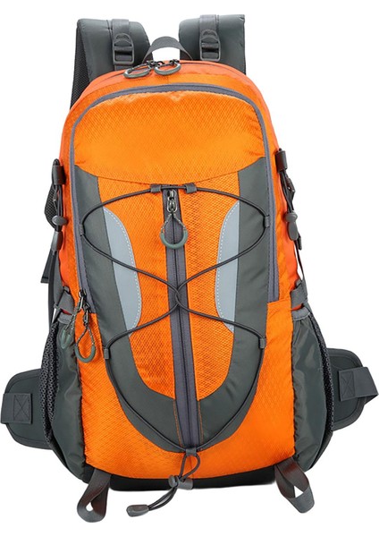 Erkekler Için Yürüyüş Sırt Çantası Çok Amaçlı 30L Koşu Trekking Dağcılık Için Turuncu (Yurt Dışından)