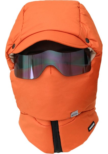 Açı Kayak Için Kış Şı Rüzgar Geçirmez Trapper Şı Turuncu (Yurt Dışından) modelleri