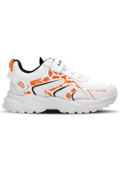 KANNER Kız Çocuk Sneaker Koşu & Yürüyüş Ayakkabısı Beyaz / Turuncu