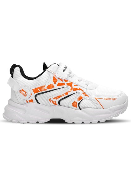 KANNER I Kız Çocuk Sneaker Koşu & Yürüyüş Ayakkabısı Beyaz / Turuncu
