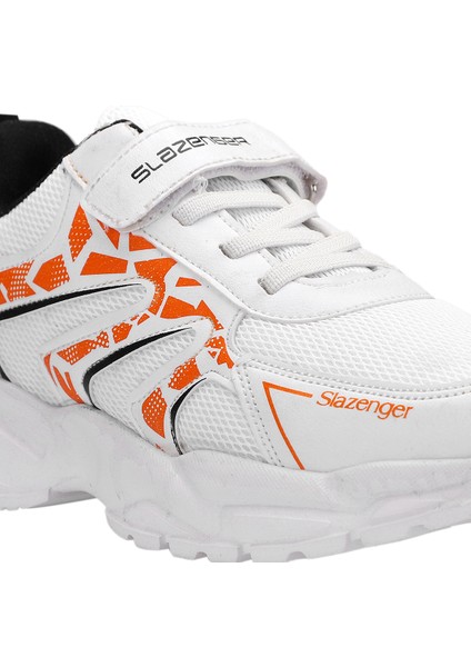 KANNER I Kız Çocuk Sneaker Koşu & Yürüyüş Ayakkabısı Beyaz / Turuncu fırsatları
