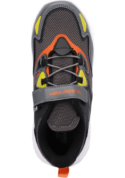 KAJAL I Erkek Çocuk Sneaker Koşu & Yürüyüş Ayakkabısı Koyu Gri