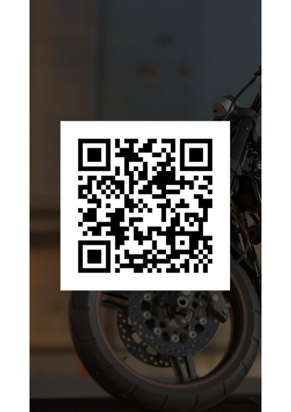 Sticker Master Qr Kod Karekod Sticker Oto, Motorsiklet, Kask,cam, Laptop Sticker 5x5 cm 25 Adet