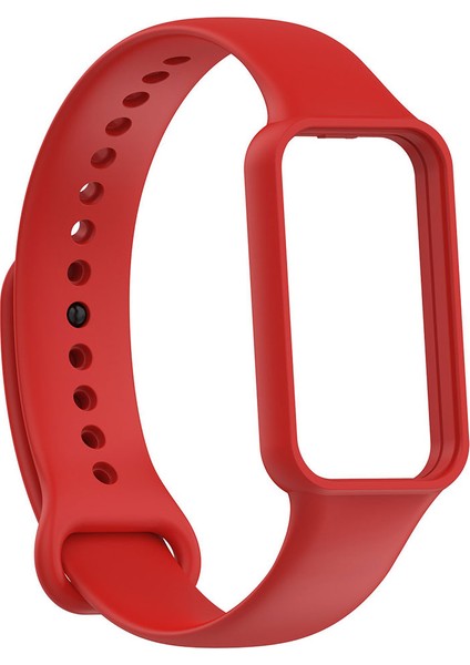 Xiaomi Redmi Smart Band 2 Uyumlu Krd-87 Uyumlu Kordon Zore - Kırmızı