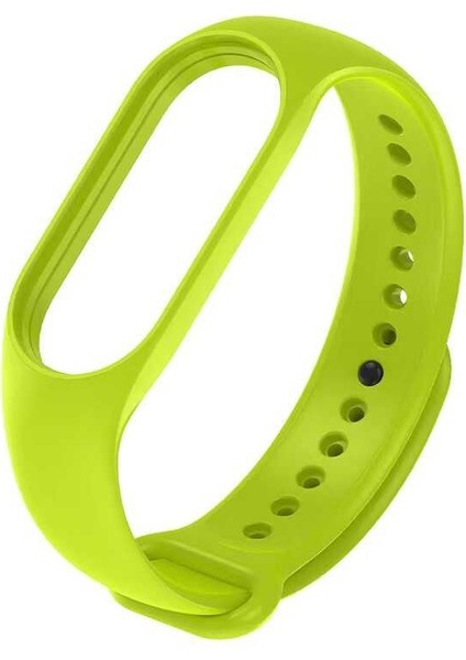 Xiaomi Mi Band 7 Uyumlu Klasik Kordon Zore - Pine Yeşil