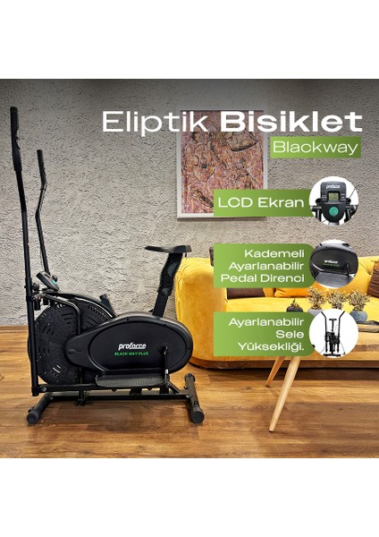 Blackway Eliptik Kondisyon Bisikleti