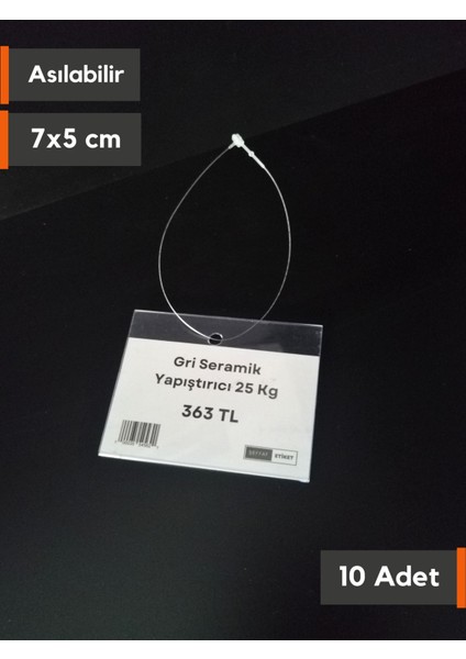 Pvc Etiketlik Asılabilir Kapalı Etiketlik Ipli Etiket Kılçıklı Kart Koruyucu Isimlik Pvc Kart Cebi Ürün Fiyat Etiketi