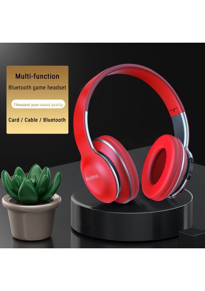 Yüksek Değer ve Yüksek Işçilik Kulaklık Bluetooth Kulaklık Kablosuz Çağrı Kulaklık Subwoofer Canlı 5.0 Bluetooth Kulaklık (Yurt Dışından)