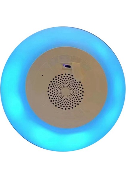 Su Geçirmez Duş Hoparlör Bluetooth Banyo Fm Radyo Rgb 5 W Tws Bluetooth Hoparlör Kutusu Su Üzerinde Mikrofon ile (Yurt Dışından)