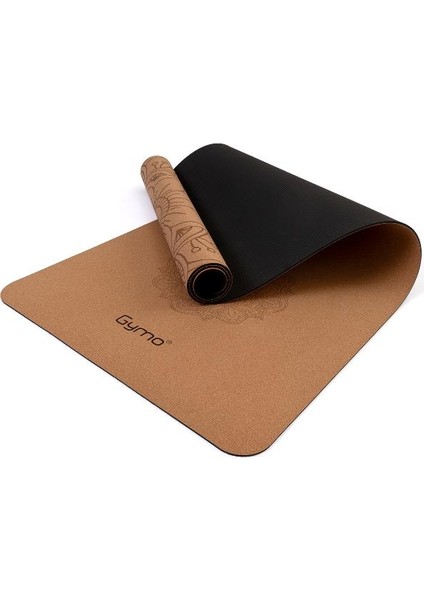 Pro Series Hizalamalı 5mm Doğal Mantar Cork Yoga Matı Pilates Minderi Mandala fiyatları