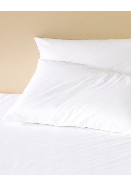 Manon Çift Kişilik %100 Pamuk Ranforce Lastikli Çarşaf Takımı - Beyaz fiyatları