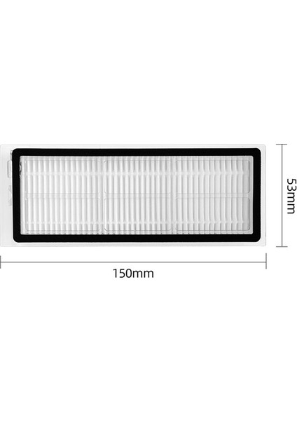 Hepa Filtre Rulo Ana Yan Fırça Paspas Bezleri Bez 360 S6 Pro X95 Robotik Elektrikli Süpürge Yedek Parça Aksesuarları (Yurt Dışından)