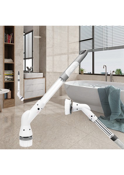 Seramik Fayans, Alan, Banyo Aletleri, Fırçalar, Elektrikli Fırçalar Için Uzun Saplı Zemin Fırçası (Yurt Dışından)