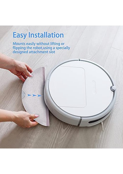 Paspas Pedi 4 Paket Mikrofiber Paspas Bezi Roborock S6 S6 Saf S6 Maxv S5 Max S5 Robotlu Süpürge Paspas Değiştirme (Yurt Dışından) modelleri