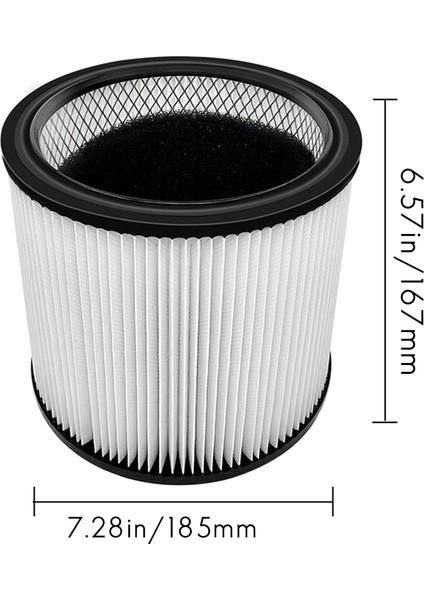 Adet Hepa Filtre Pamuk Filtre Elektrikli Süpürge Için Yedek Parçalar Mağaza Vac 90304 90350 90333 LB650 Qpl Yedek Parça (Yurt Dışından) fiyatları