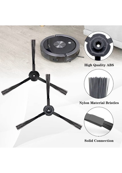 Ilıfe V3 V3S A4 A4S Pro V5 V5S Pro Robotlu Süpürge Için 10 Adet Süpürme Yan Fırça Değişimi (Yurt Dışından) indirimleri