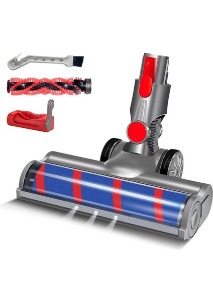 V8 V10 V11 V15 Vakum Aparatı Için Yumuşak/sert Rulo Zemin Fırçası LED Far ve Tetik Kilidi ile (Yurt Dışından)