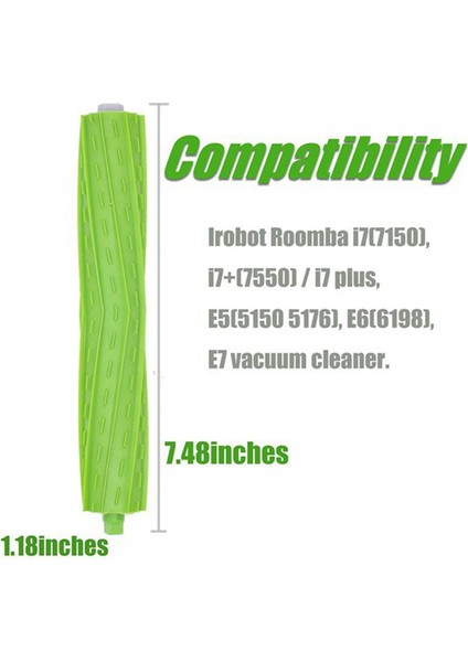 18 Adet Hepa Filtre Yan Fırça Rulo Fırça Irobot Roomba I7 E5 E6 I3 Serisi Robotlu Süpürge Yedek Parçalar (Yurt Dışından) indirimleri