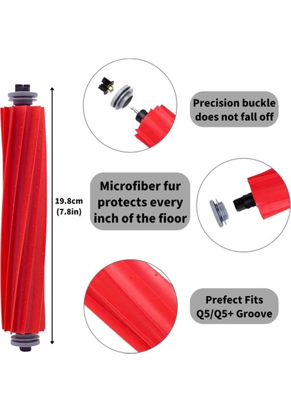 Roborock Q5 Q5+ Elektrikli Süpürge Için Yedek Aksesuar Seti (Yurt Dışından) fiyatları