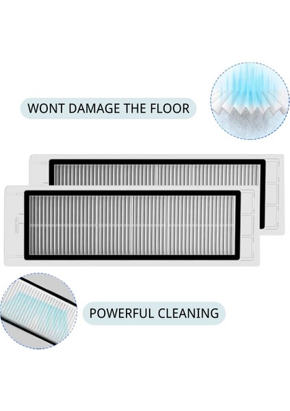 Roborock Q5 Q5+ Elektrikli Süpürge Için Yedek Aksesuar Seti (Yurt Dışından) modelleri