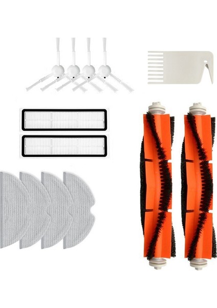 Filtre Paspas Bezi Fırça Bezi Yedek Parça Kitleri Dreame D9 L10 Pro Elektrikli Süpürge Için Fit (Yurt Dışından)