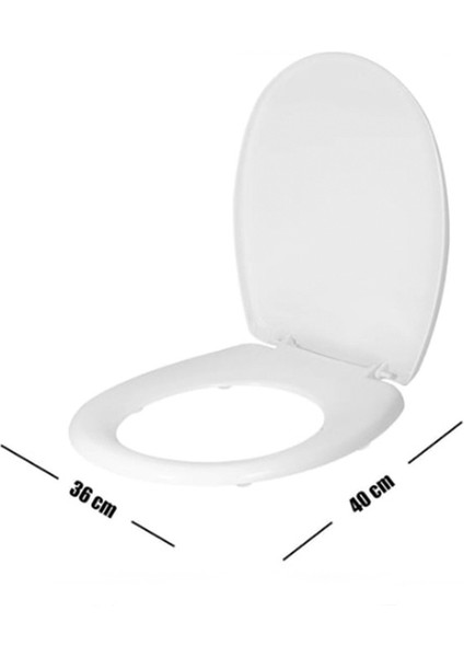 Sert Plastik Klozet Kapağı