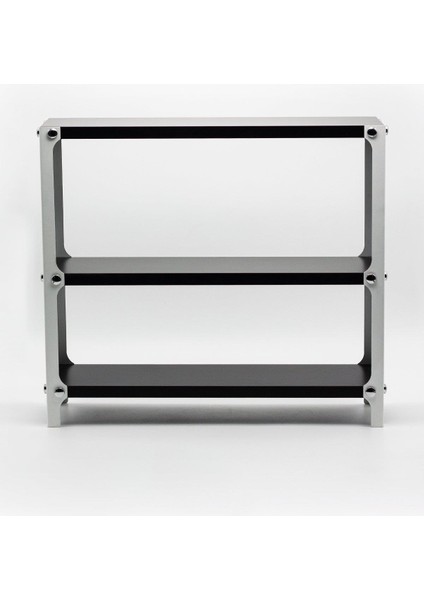 Metal Ahşap 3 Katlı Mutfak Rafı Tezgah Üstü Düzenleyici Siyah Beyaz fırsatları