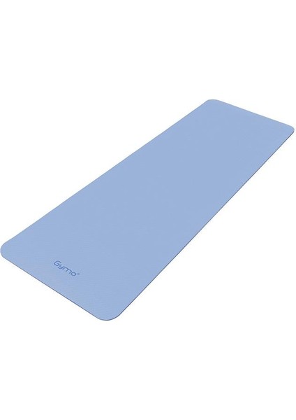 Ekolojik 6mm Tpe Yoga Matı Pilates Minderi Açık Mavi modelleri