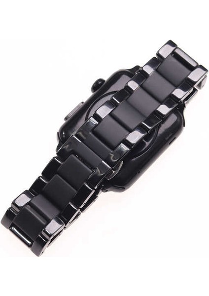 ​​​watch 44MM Mat Seramik Metal Kordon Zore - Siyah